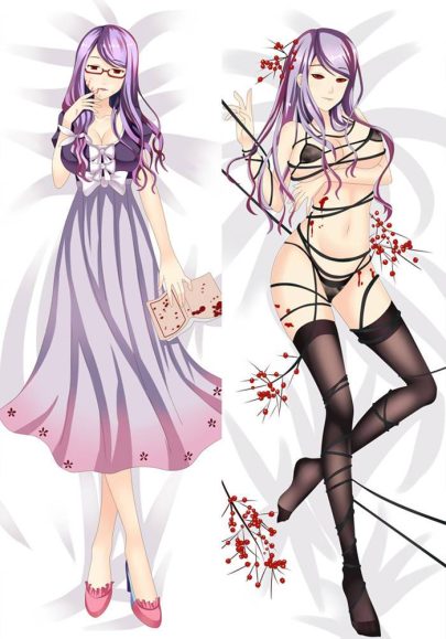 Tokyo Ghoul Rize Kamishiro - Housses Waifu Japonaises