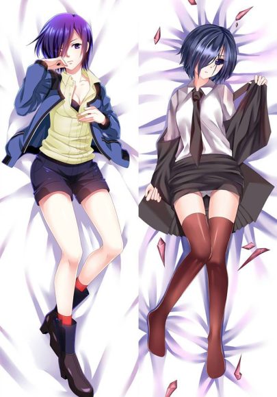 Tokyo Ghoul Touka Kirishima - Housse Dakimakura Multi-tailles Longue