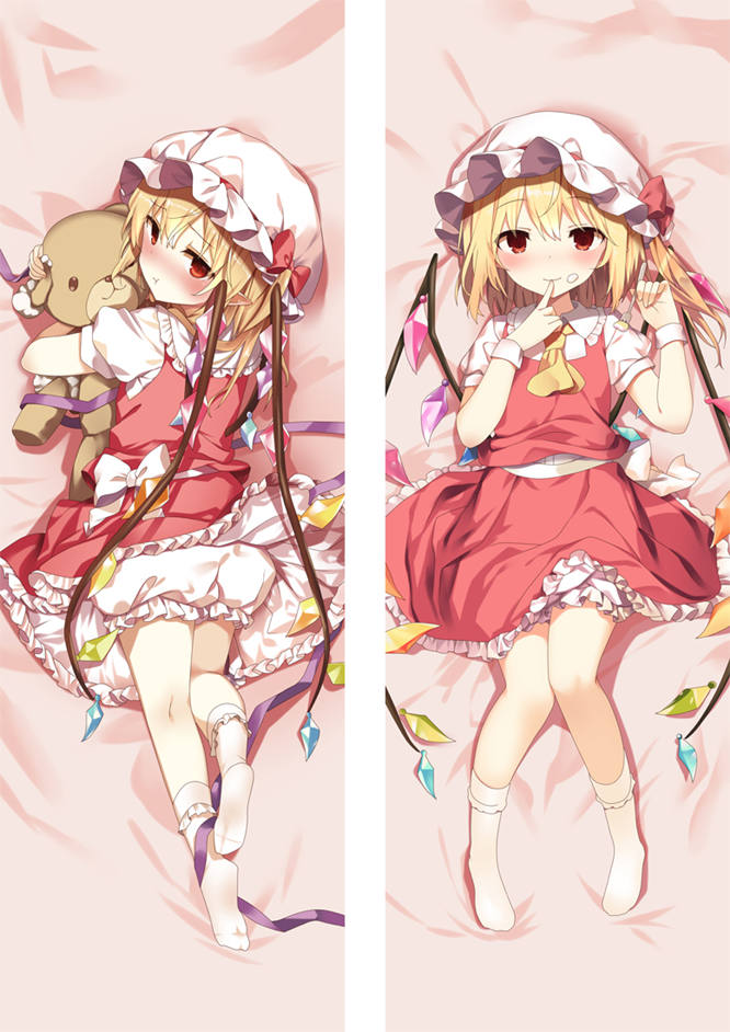 Touhou Project Flandre Scarlet - Housses de coussin waifu
