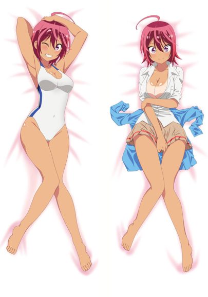 Nous ne pouvons jamais apprendre - Oreiller dakimakura d’anime à câliner