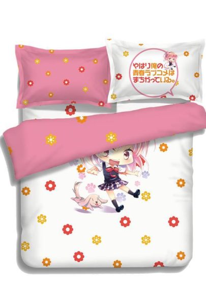 Yui Yuigahama - Taies d’oreiller japonaises pour traversin