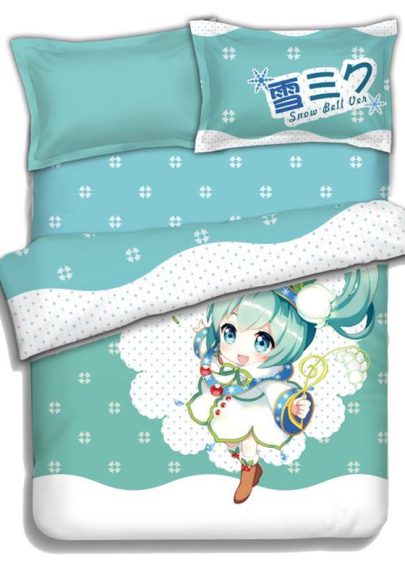 Yuki Miku (Lys des vallées) - Coussin Dakimakura à câliner