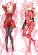 Zero Two - Housses d’oreiller anime à câliner